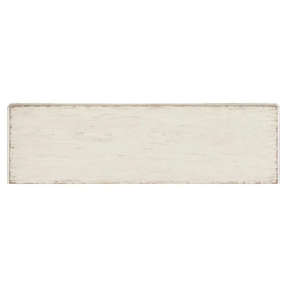 Asher Double Dresser - White, Oak