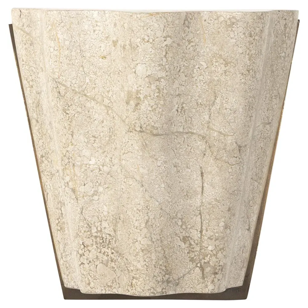 Ashera Wall Sconce - Cream, Marble