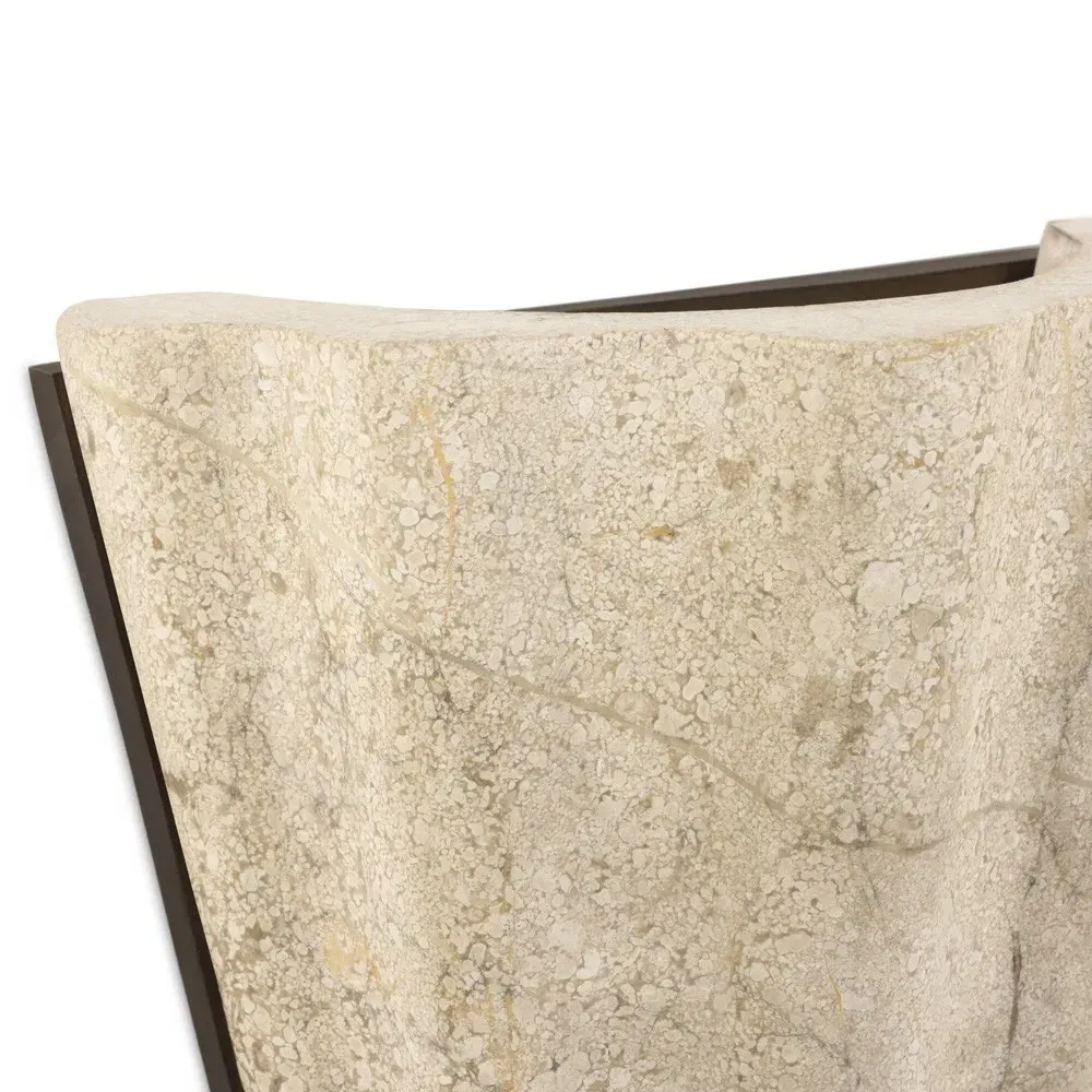 Ashera Wall Sconce - Cream, Marble