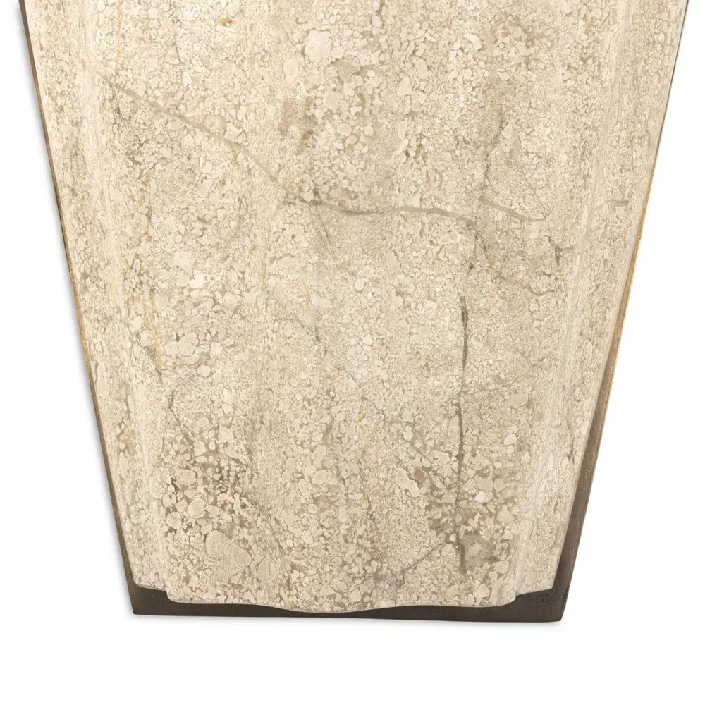 Ashera Wall Sconce - Cream, Marble
