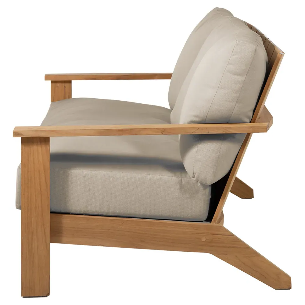 Ashland 3-Seater Outdoor Sofa - Natural, Teak