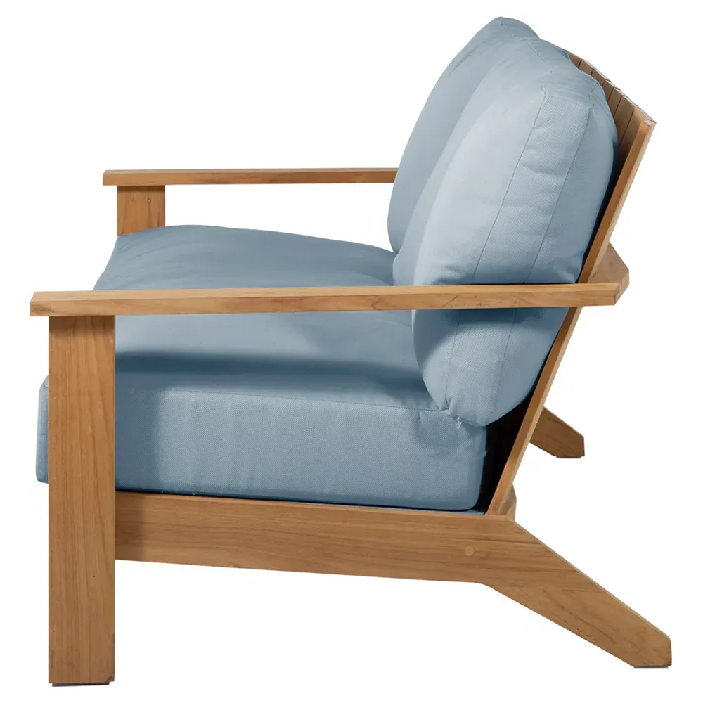 Ashland 74" Outdoor Sofa - Natural, Teak