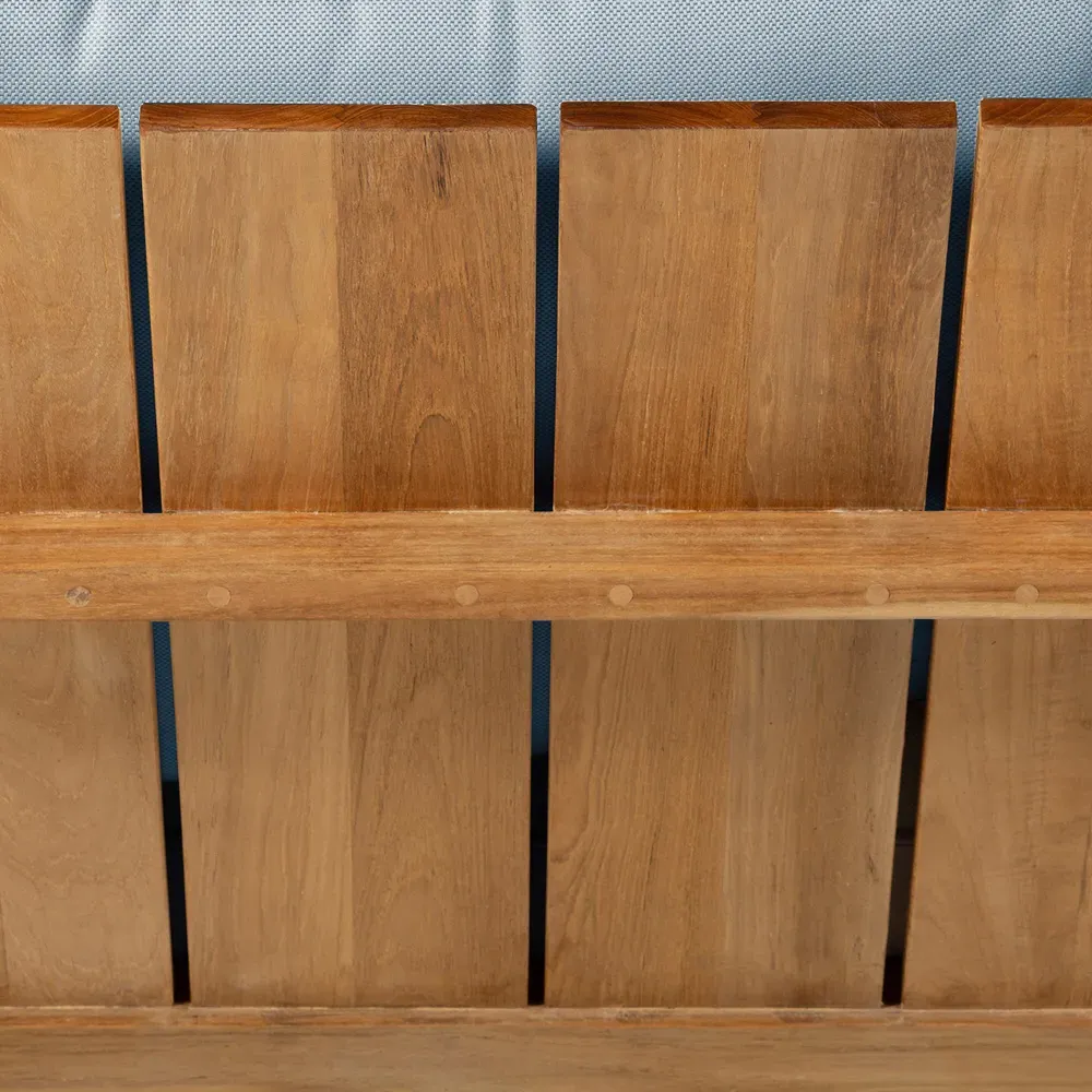 Ashland 74" Outdoor Sofa - Natural, Teak