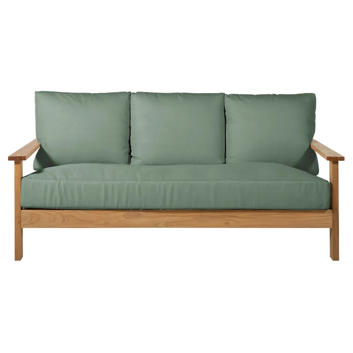 Ashland 74" Outdoor Sofa - Natural, Teak