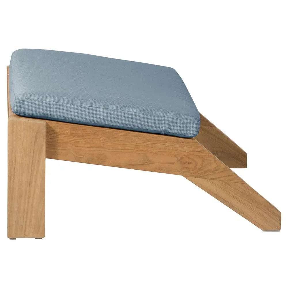 Ashland Outdoor Adirondack Ottoman - Natural, Teak