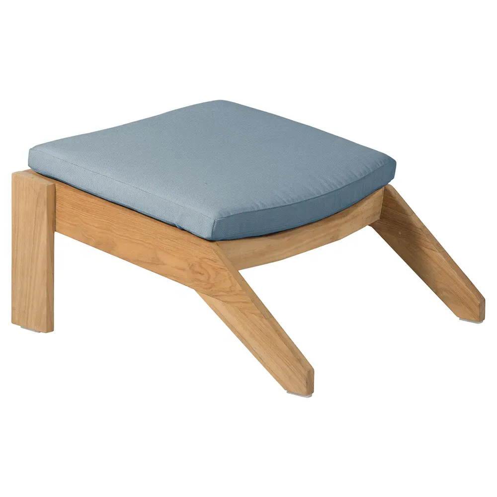 Ashland Outdoor Adirondack Ottoman - Natural, Teak