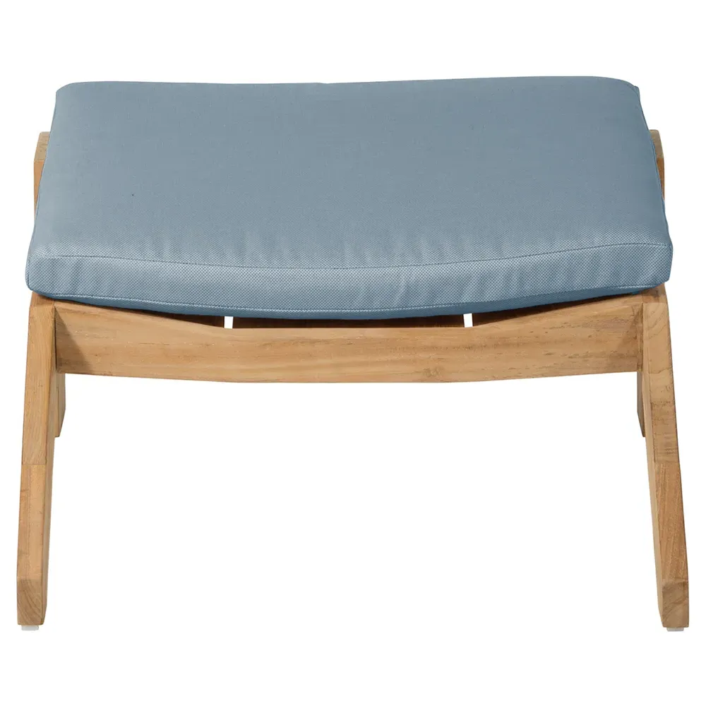 Ashland Outdoor Adirondack Ottoman - Natural, Teak