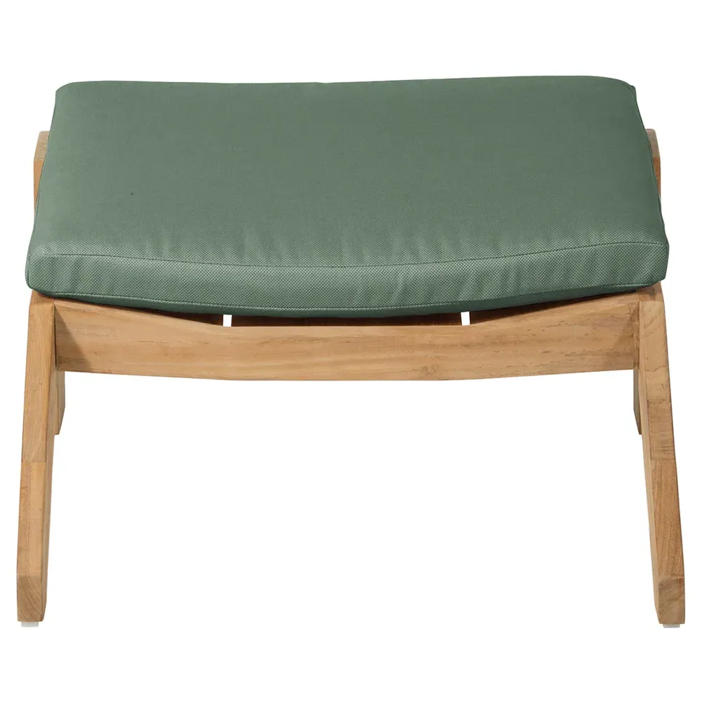 Ashland Outdoor Adirondack Ottoman - Natural, Teak