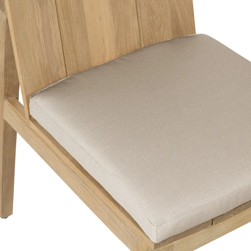 Ashland Outdoor Dining Chair - Natural, Teak