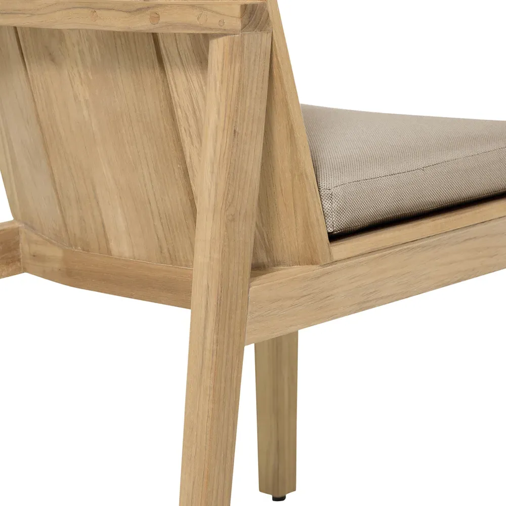 Ashland Outdoor Dining Chair - Natural, Teak