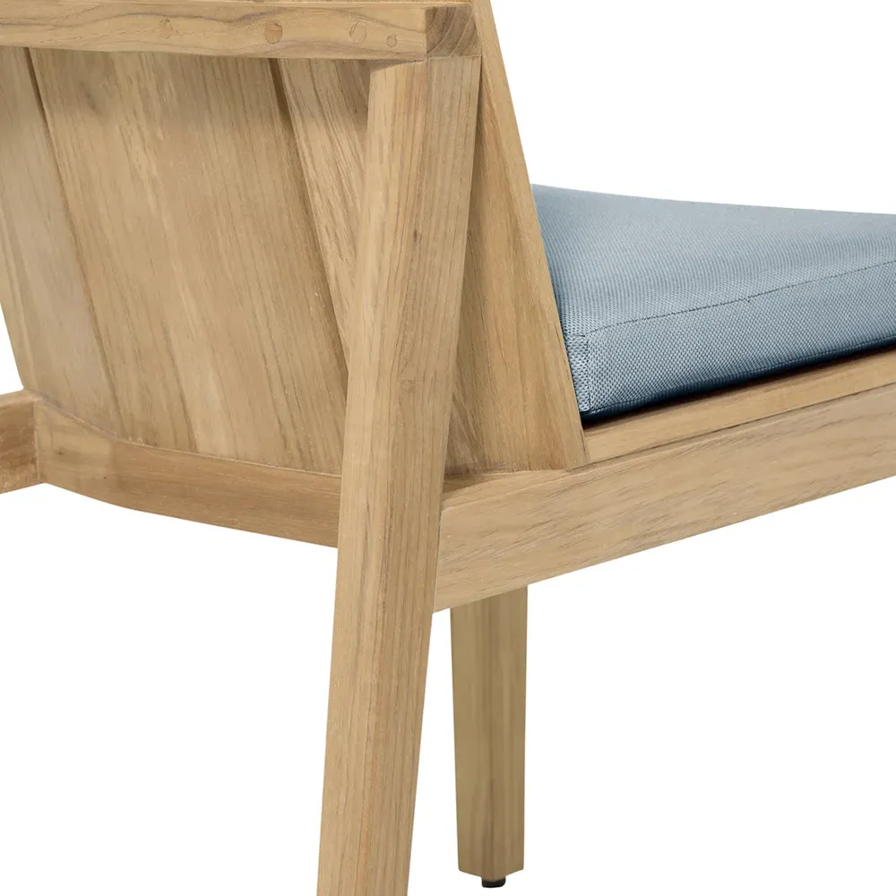 Ashland Outdoor Dining Chair - Natural, Teak