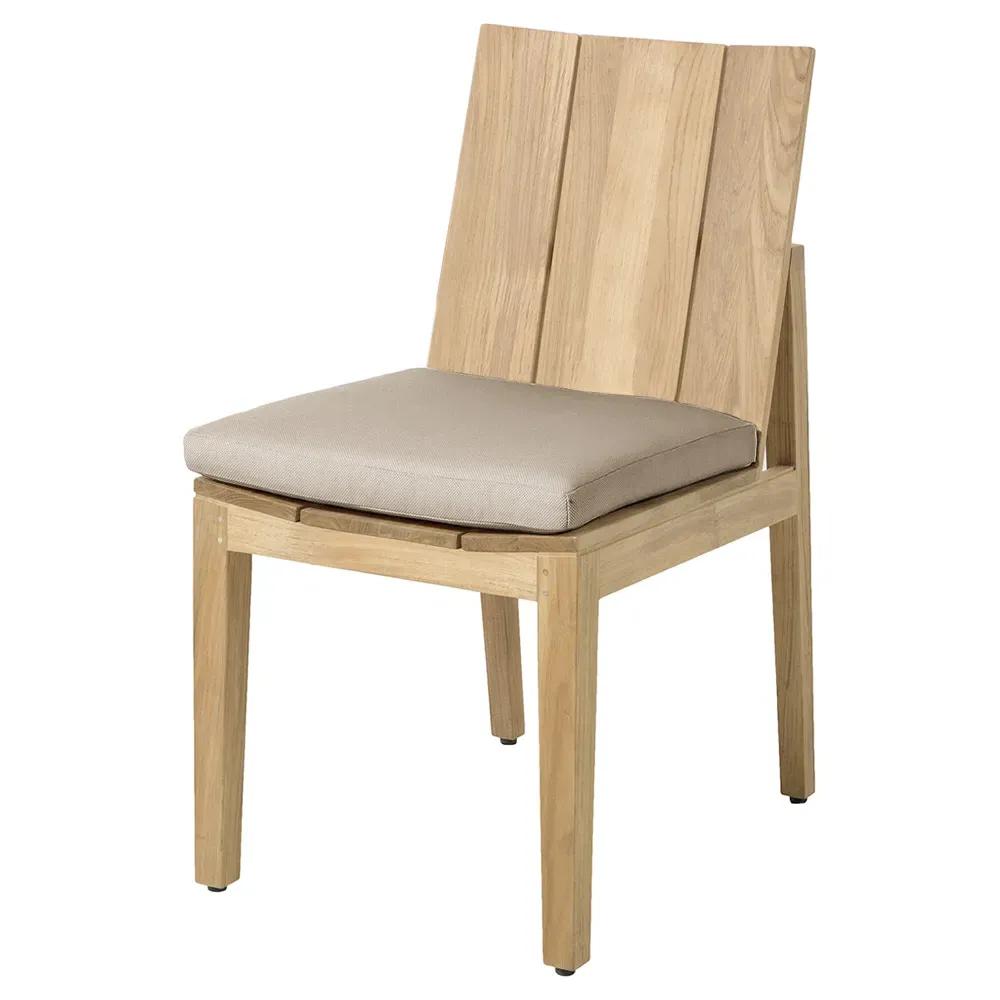 Ashland Outdoor Dining Chair - Natural, Teak image