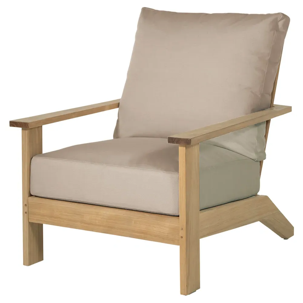 Ashland Outdoor Lounge Chair - Natural, Teak