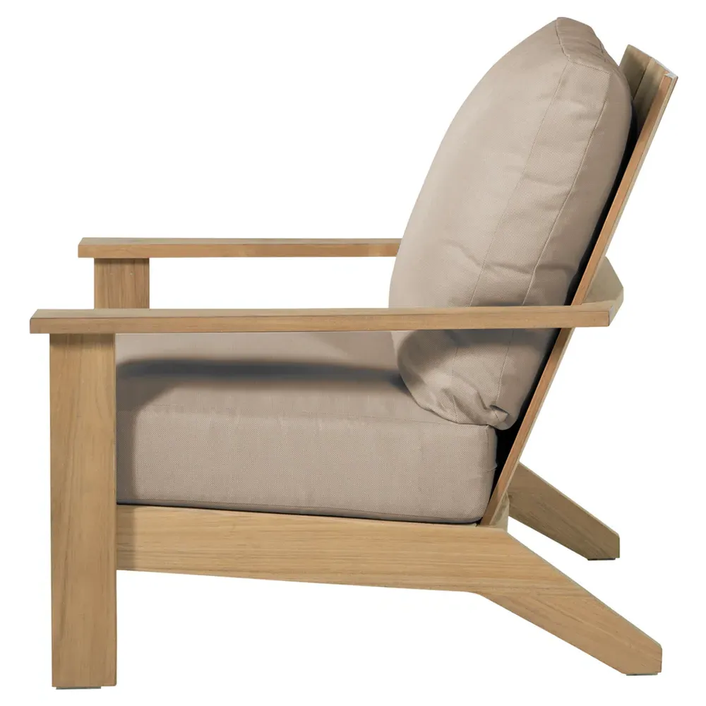 Ashland Outdoor Lounge Chair - Natural, Teak