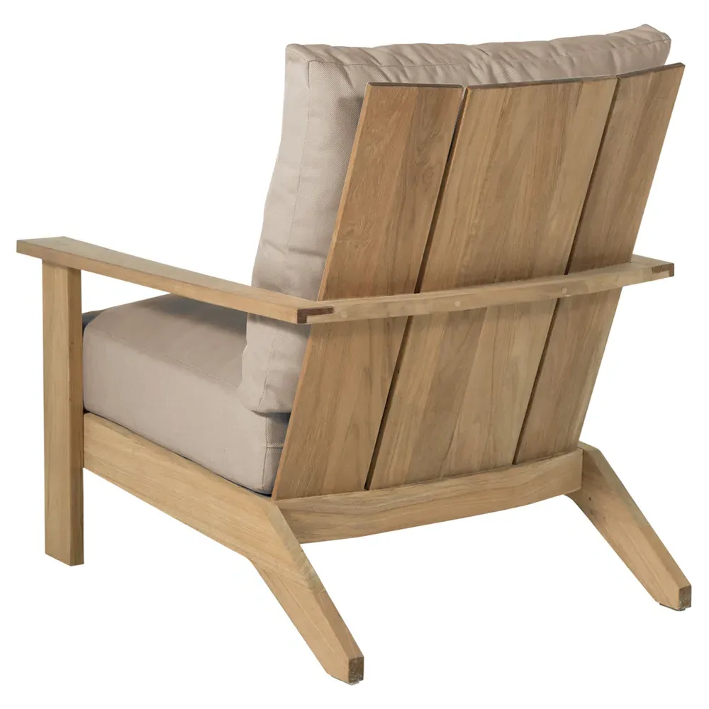 Ashland Outdoor Lounge Chair - Natural, Teak
