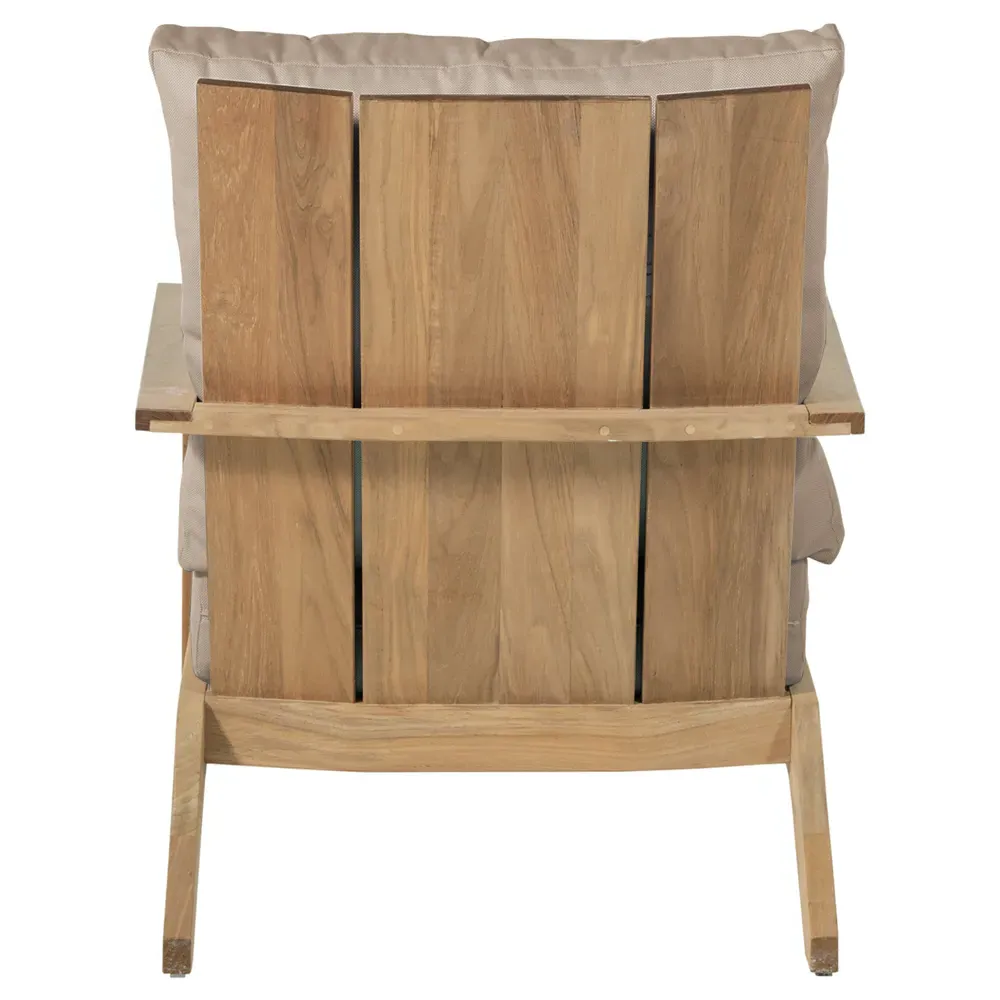 Ashland Outdoor Lounge Chair - Natural, Teak