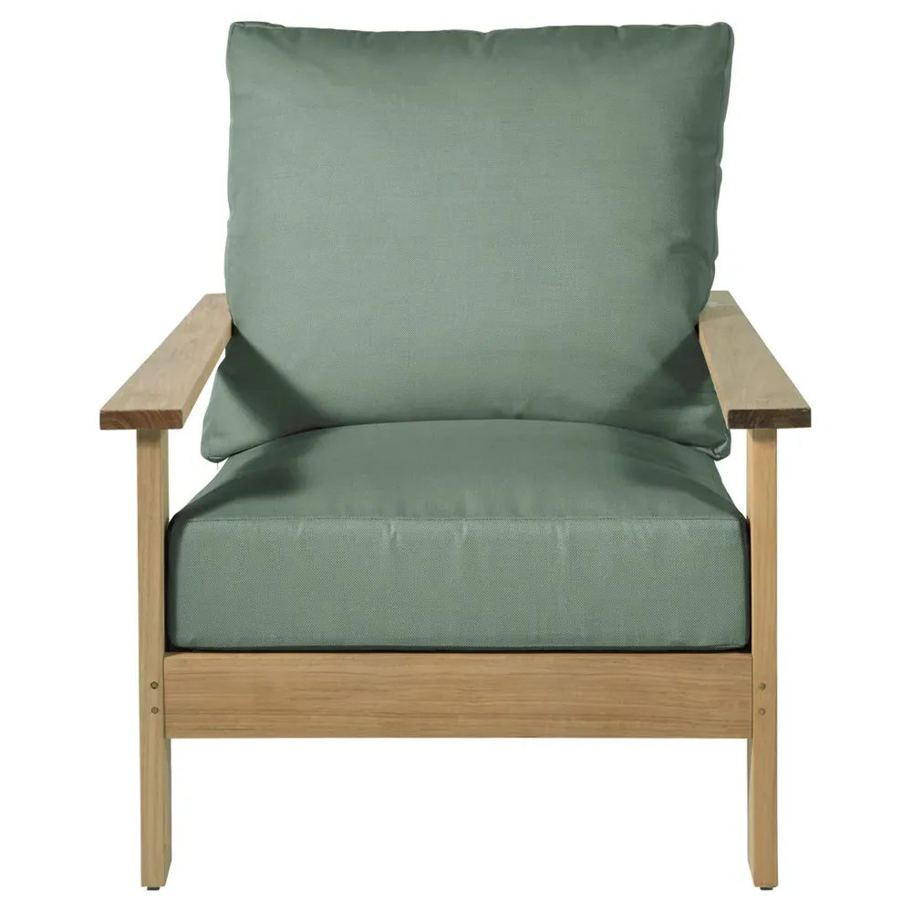 Ashland Outdoor Lounge Chair - Natural, Teak