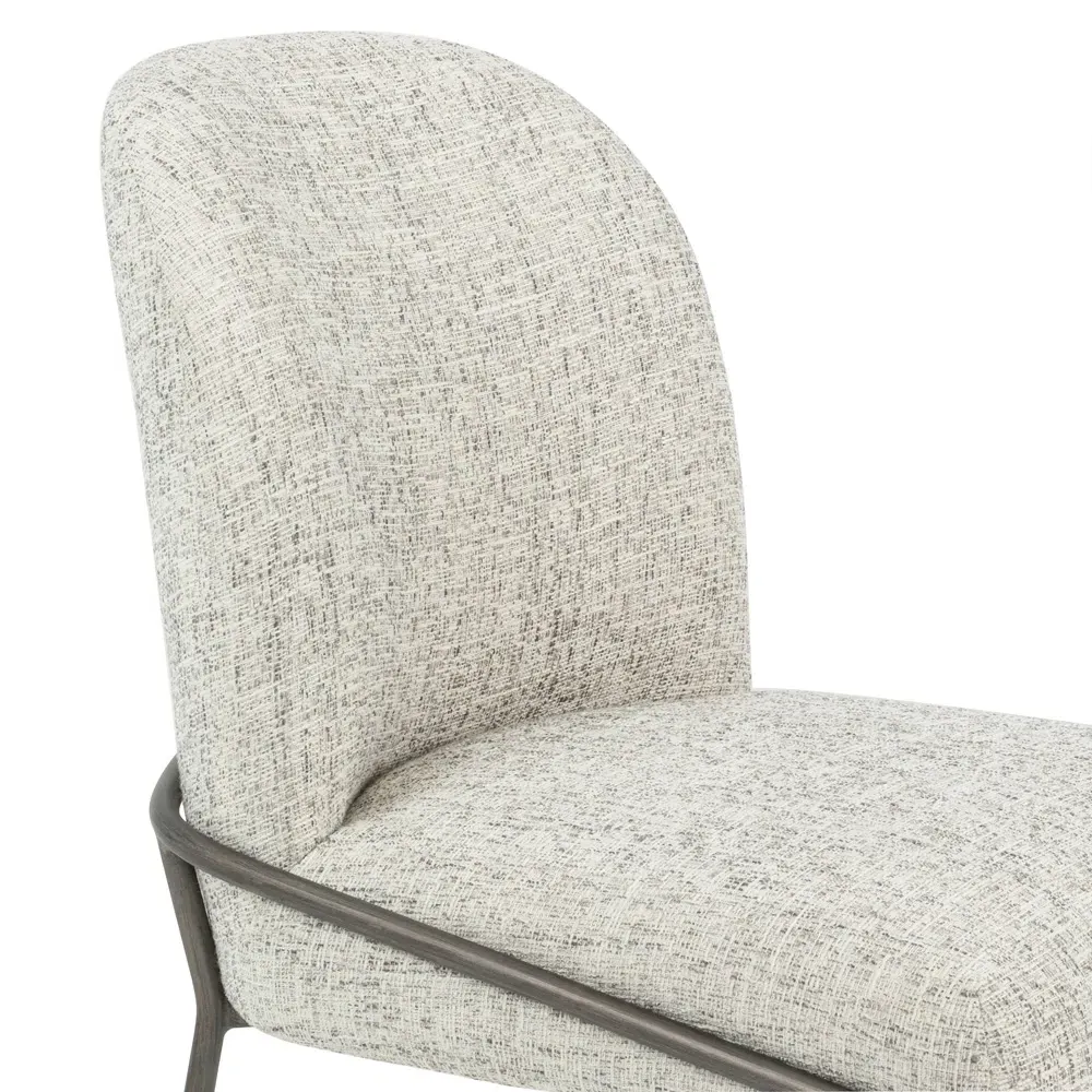 Astrid Bar Stool - Grey, Iron