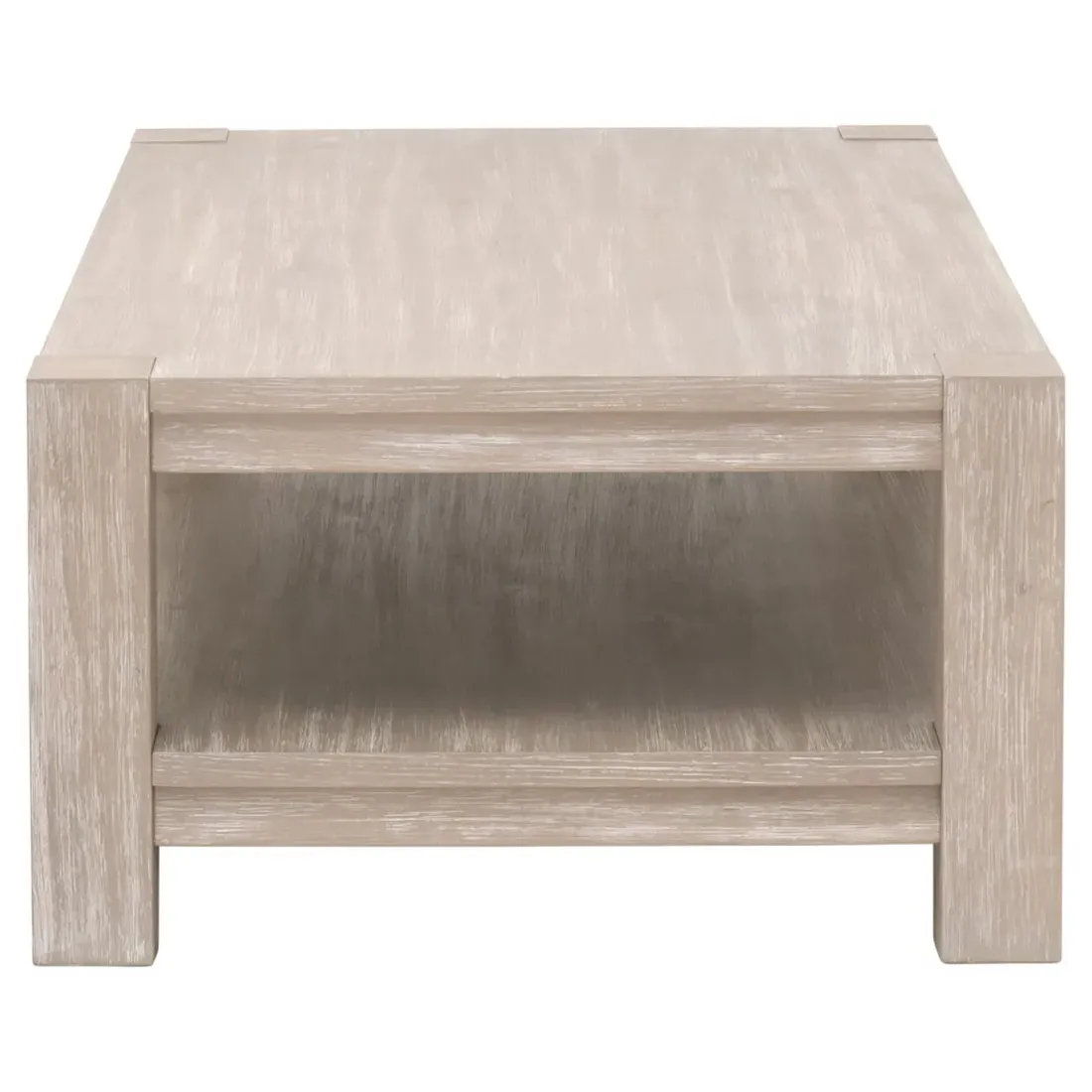 Astrid Coffee Table with Storage - Natural Grey, Wood