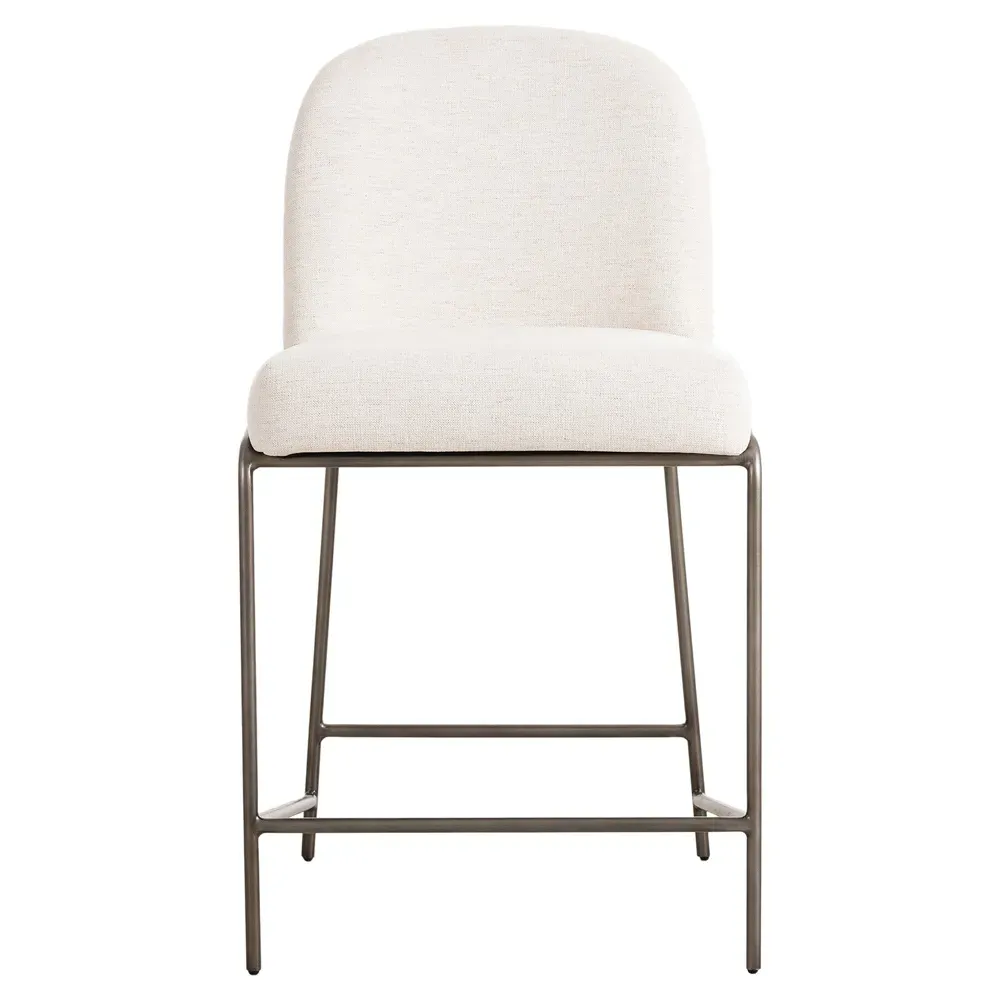 Astrid Counter Stool - Cream, Iron