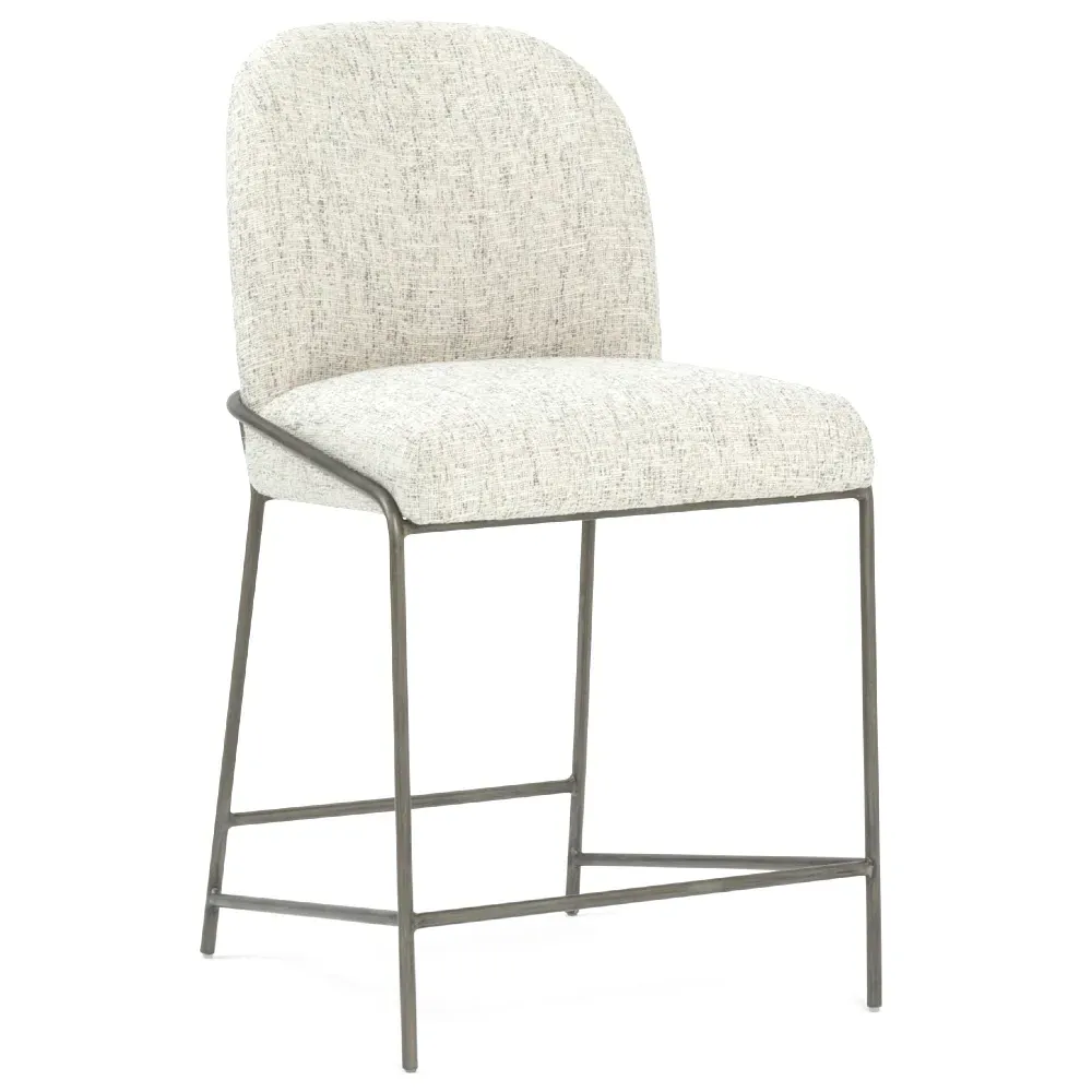 Astrid Counter Stool - Grey, Iron
