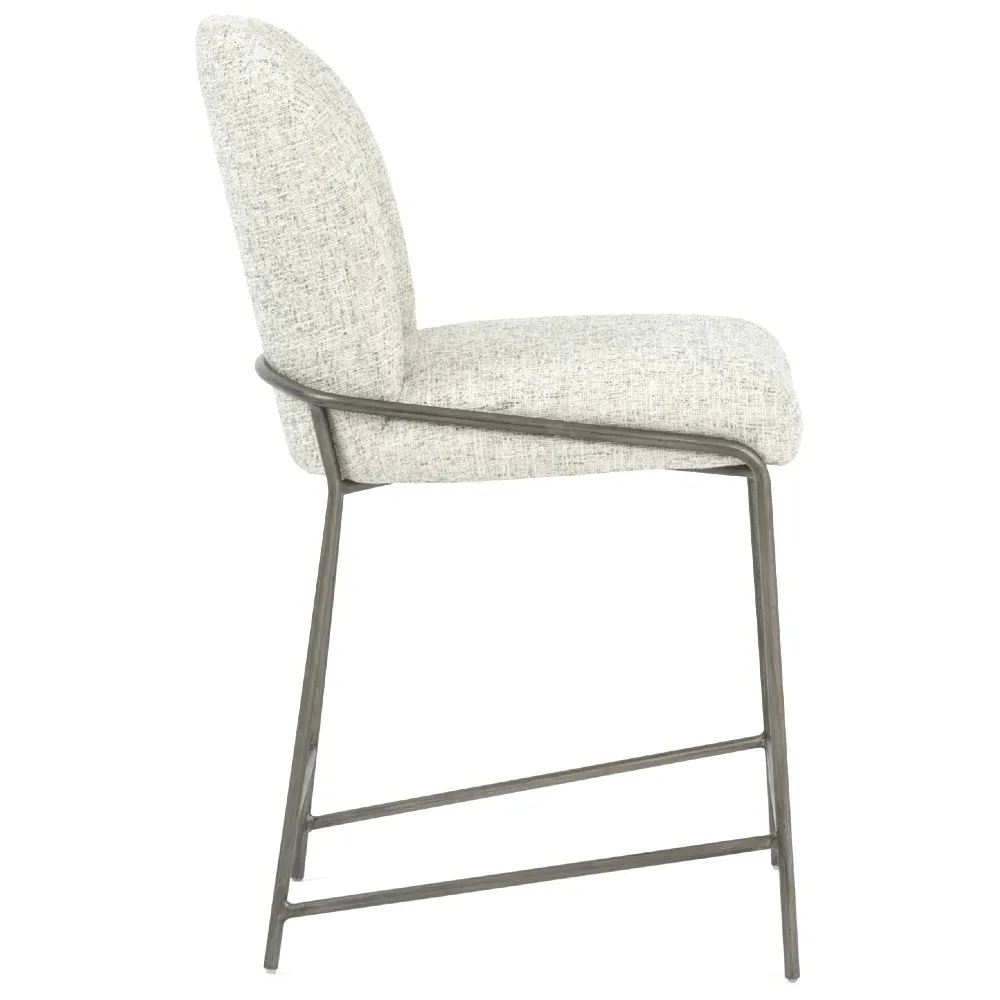 Astrid Counter Stool - Grey, Iron