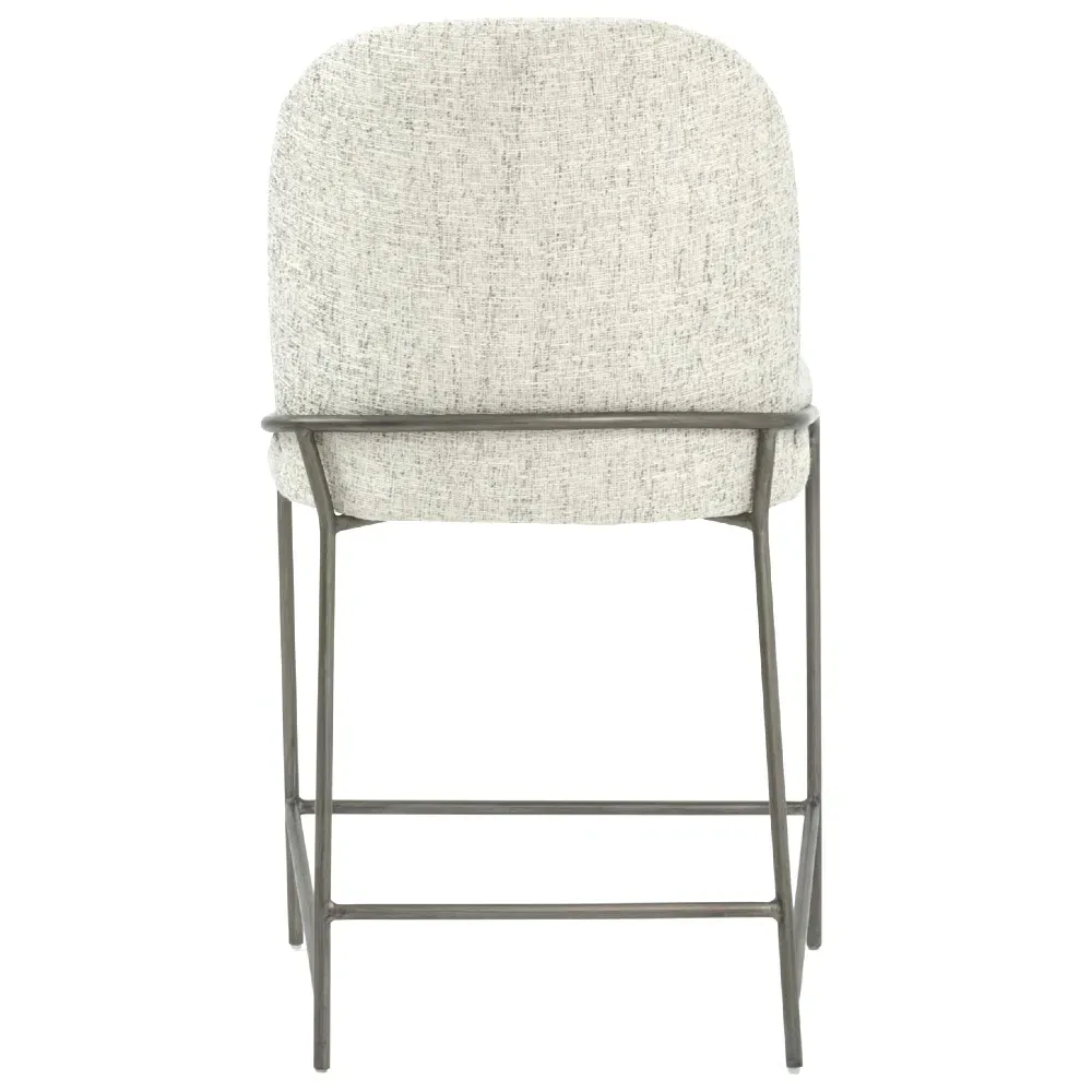 Astrid Counter Stool - Grey, Iron