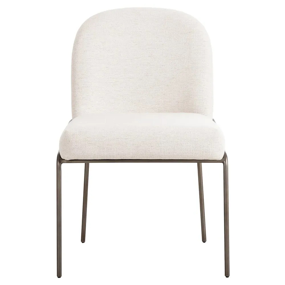 Astrid Dining Side Chair - Cream, Iron image