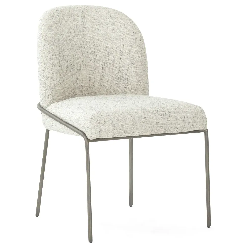 Astrid Dining Side Chair - Grey, Iron