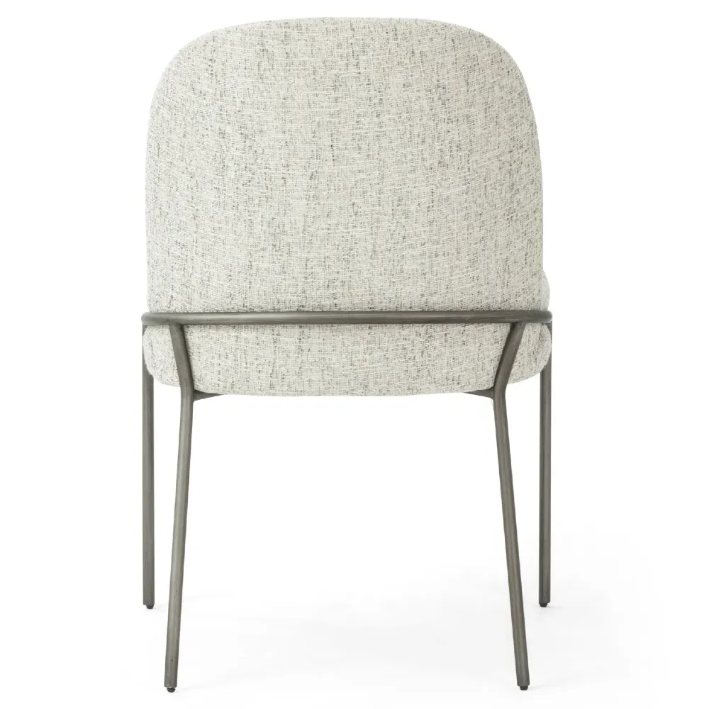 Astrid Dining Side Chair - Grey, Iron