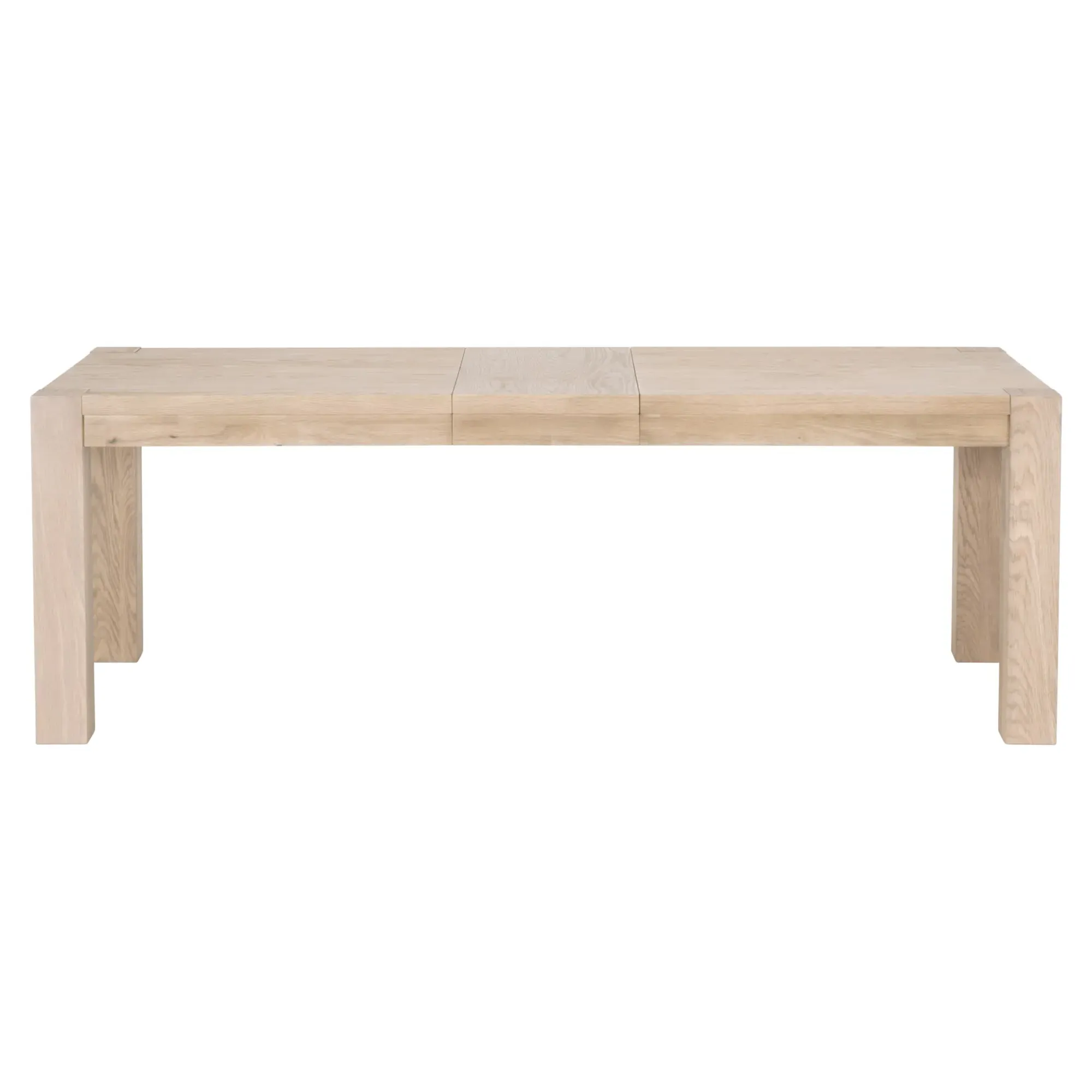 Astrid Extendable Dining Table - Light Brown, Oak
