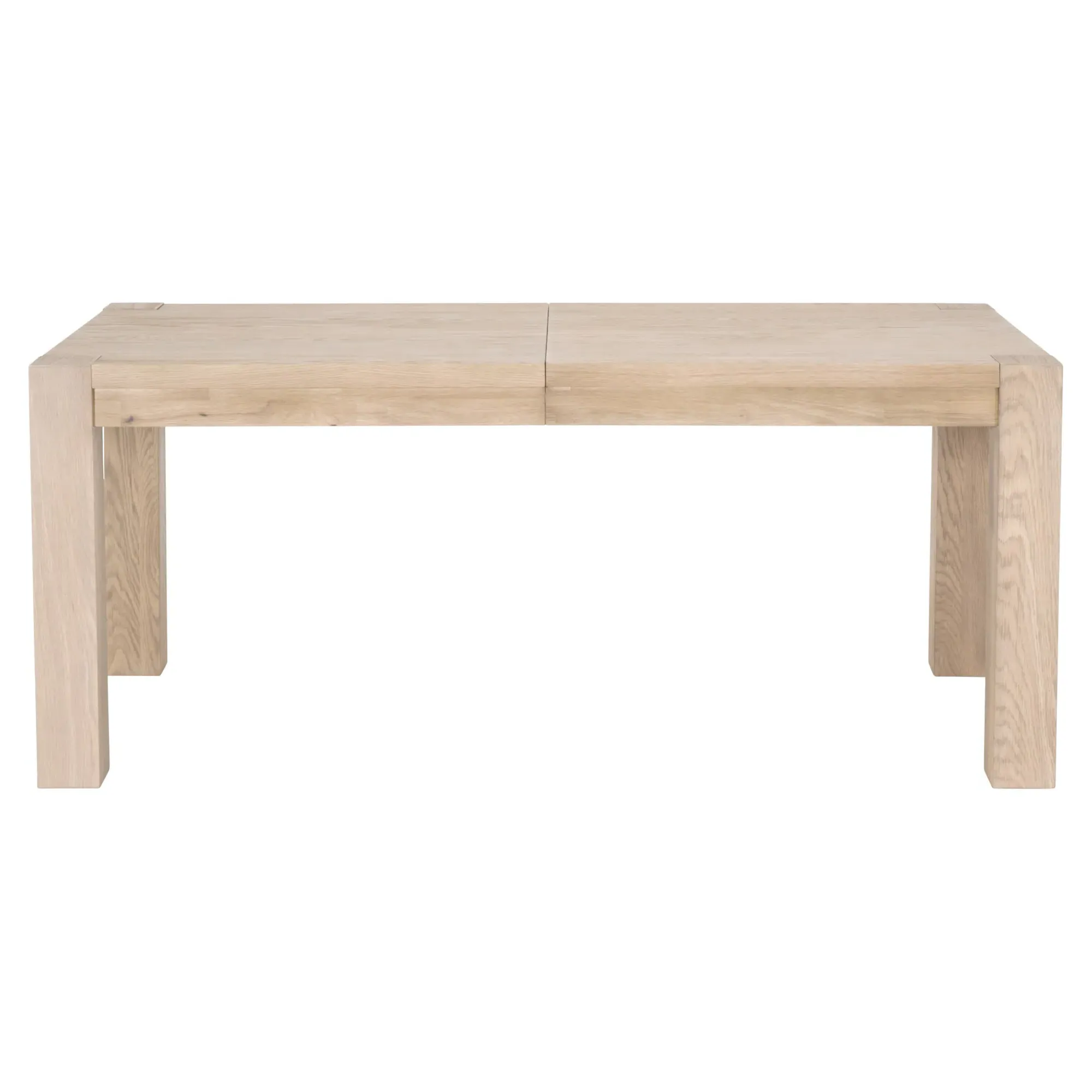 Astrid Extendable Dining Table - Light Brown, Oak