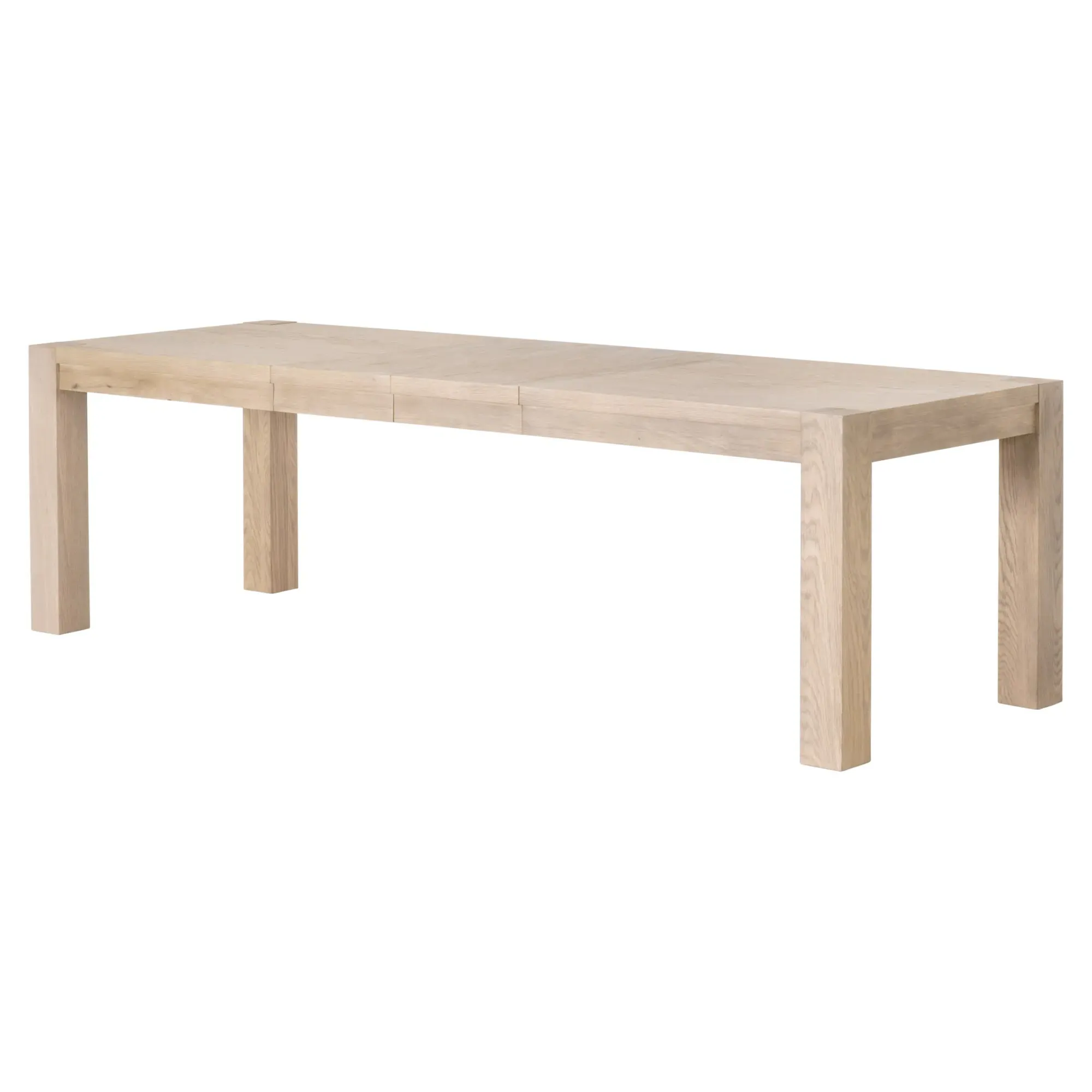 Astrid Extendable Dining Table - Light Brown, Oak