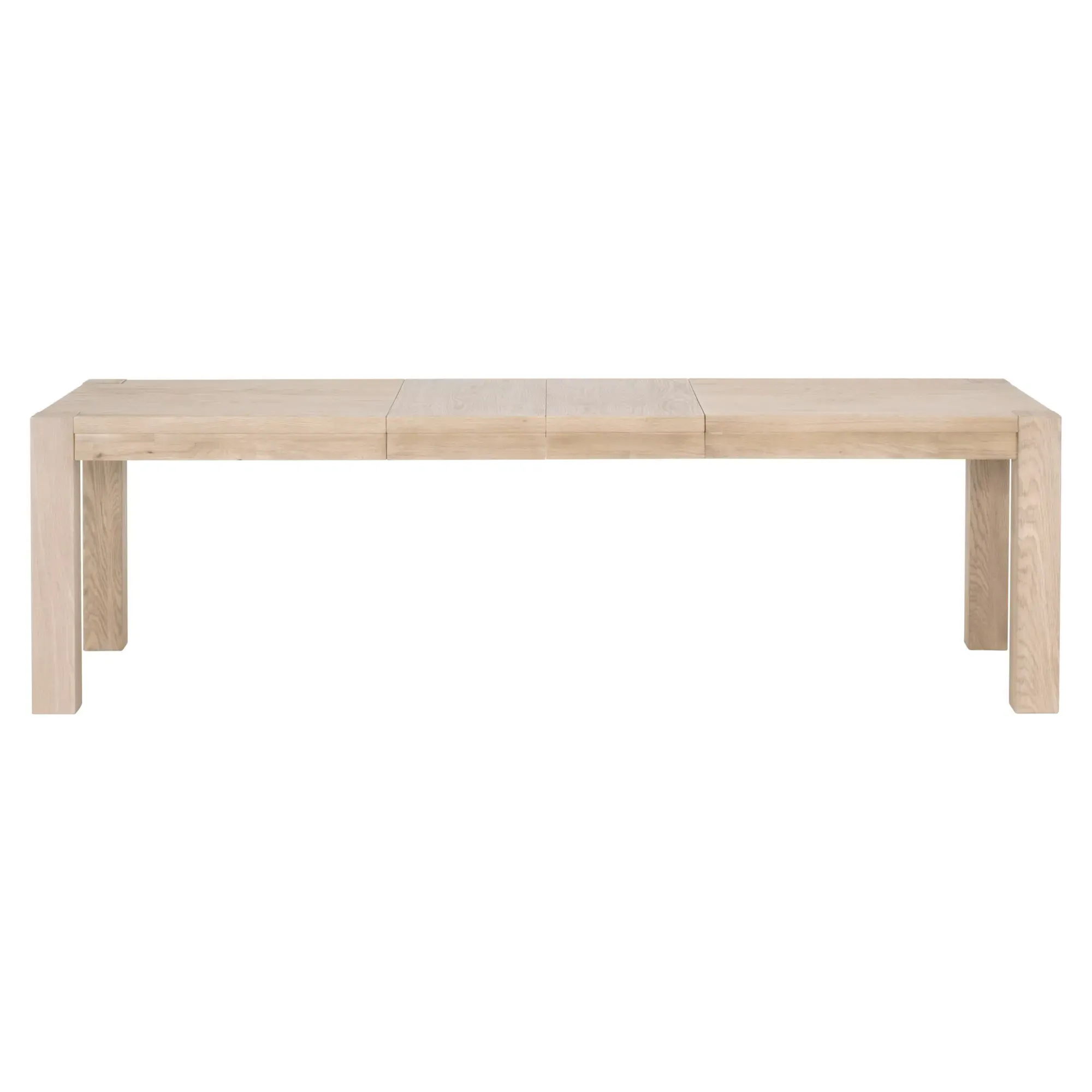 Astrid Extendable Dining Table - Light Brown, Oak image