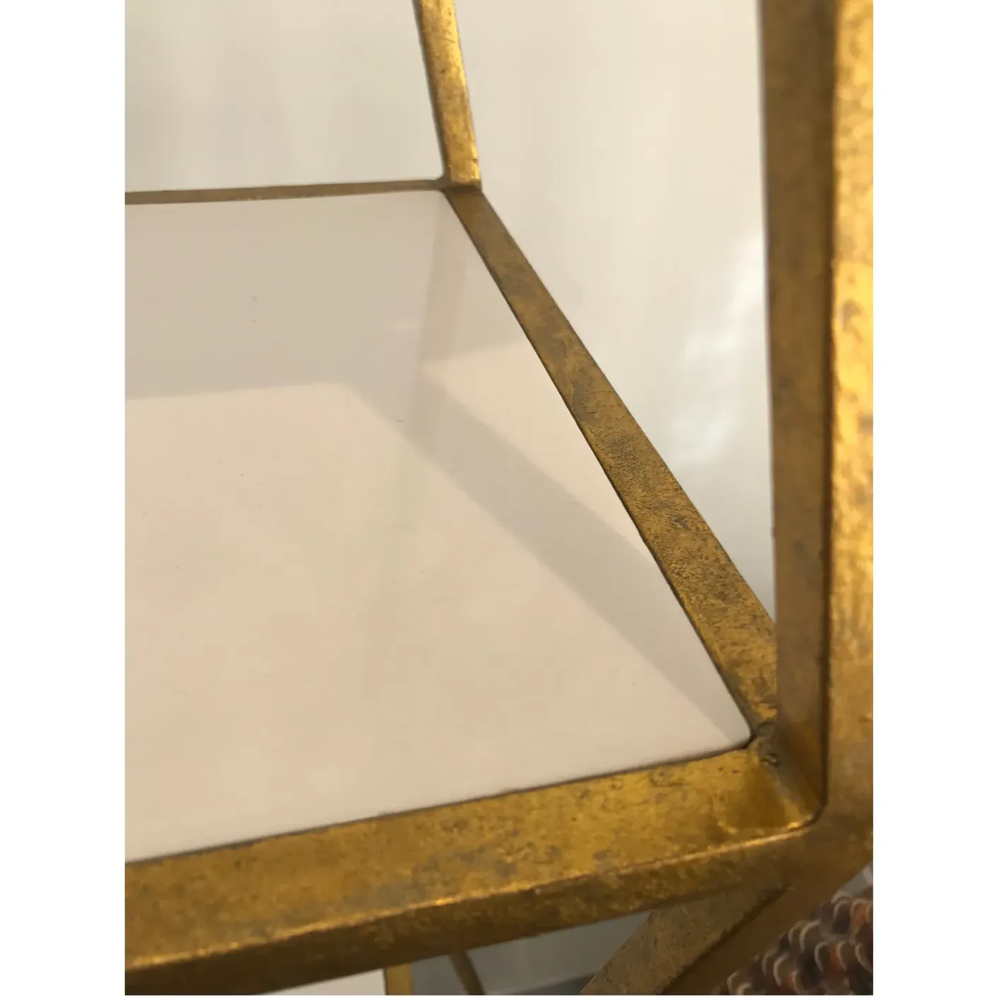 Astro Etagere - Antique Gold, Iron