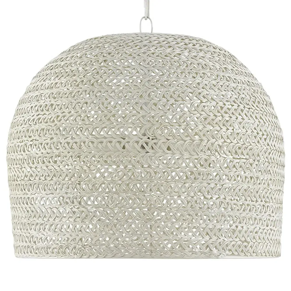 Athel Medium Chandelier - White, Iron
