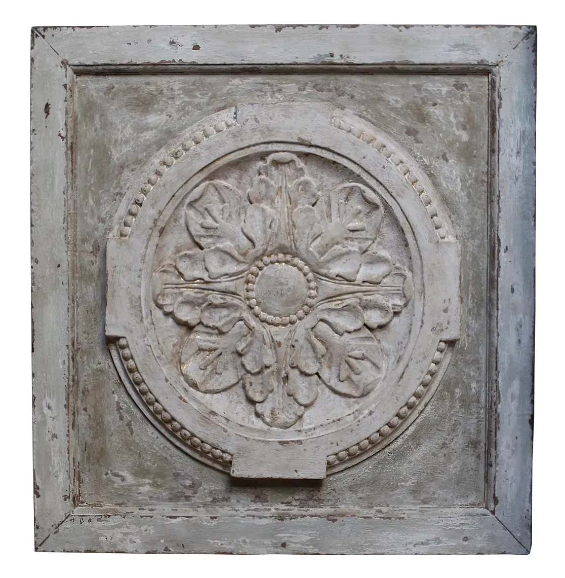 Athenia Carved Wood Panel - White, Wood image