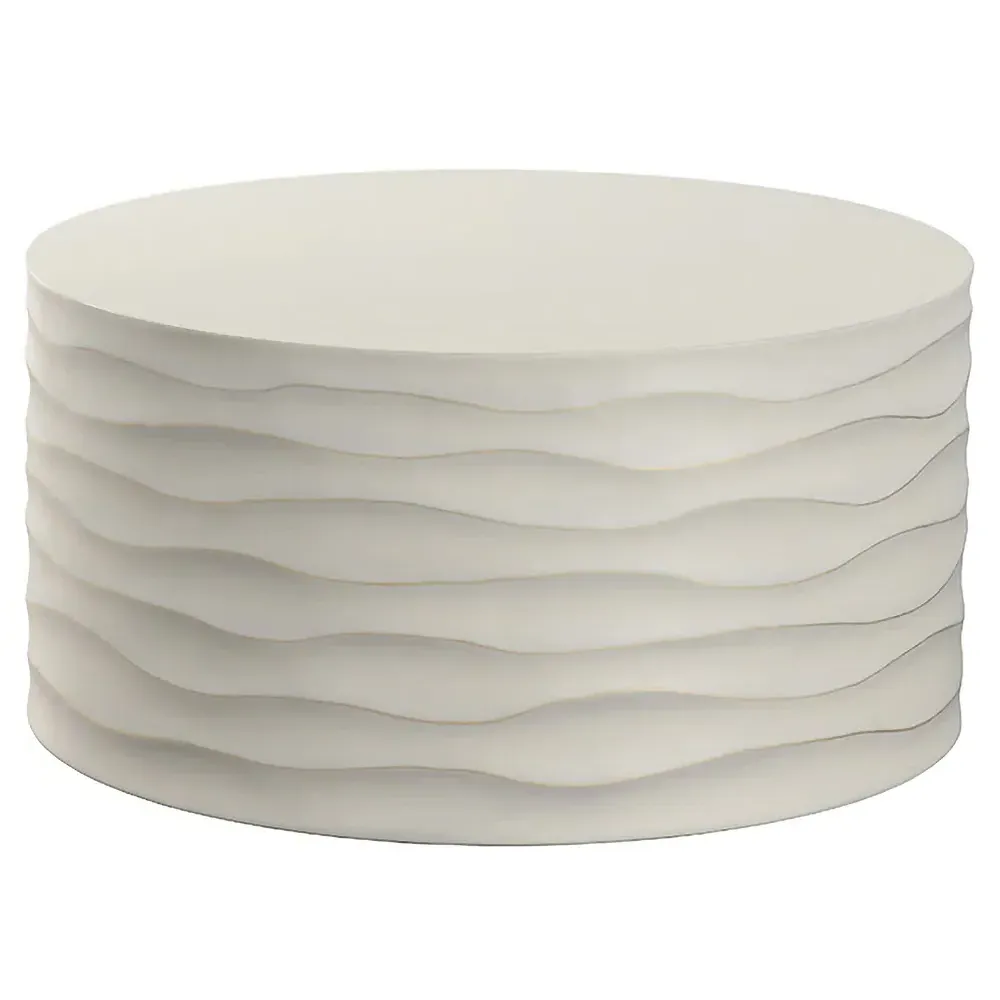 Atkins Large Outdoor Coffee Table - Summer Sand, Concrete