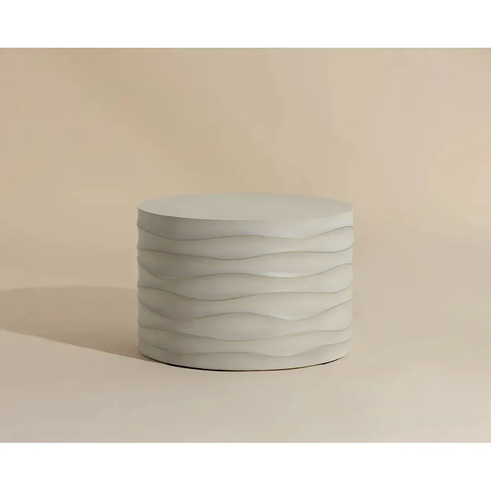 Atkins Small Outdoor Coffee Table - Summer Sand, Concrete