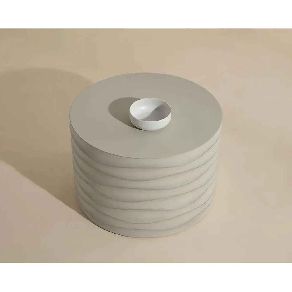 Atkins Small Outdoor Coffee Table - Summer Sand, Concrete