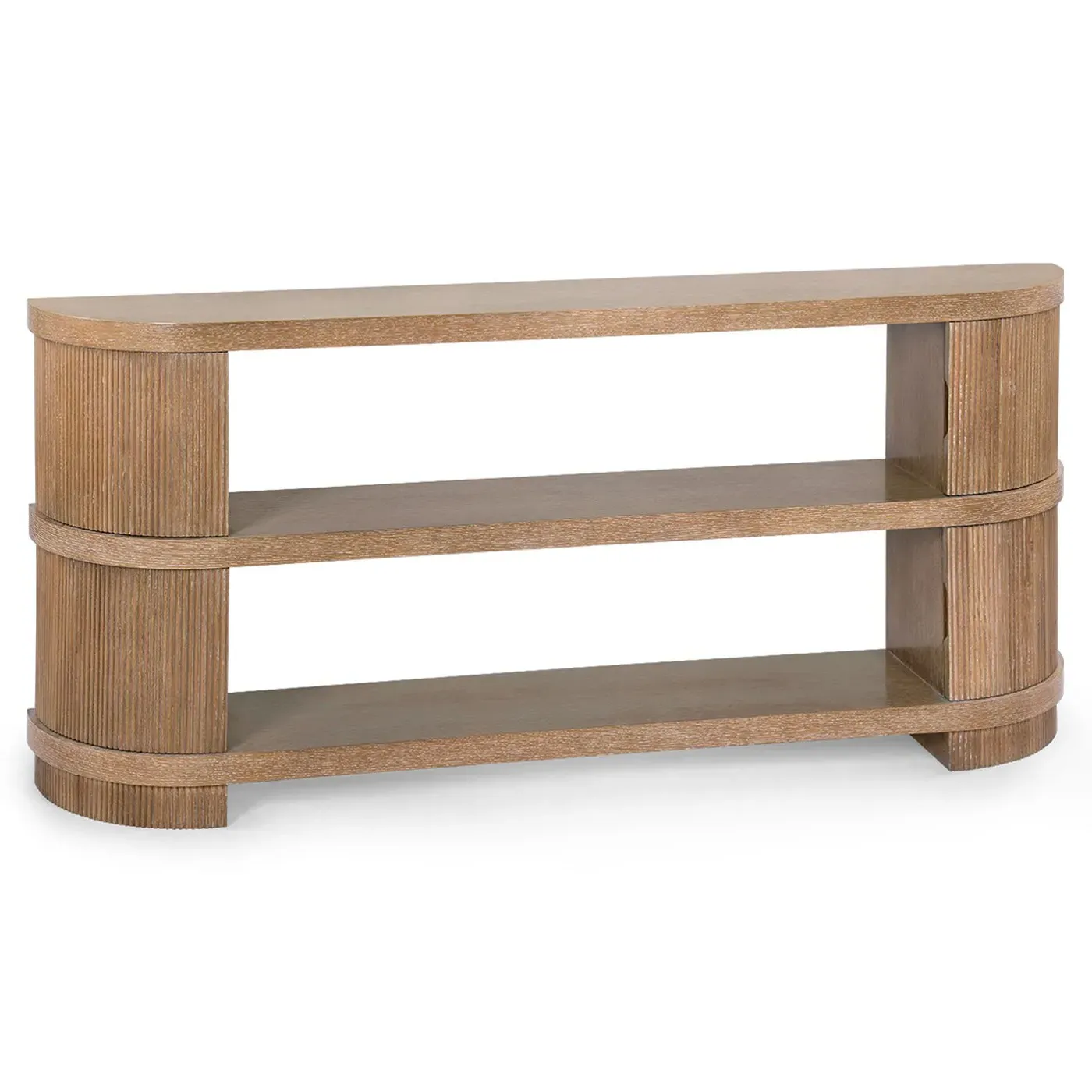 Atlas Console Table - Brown, Oak