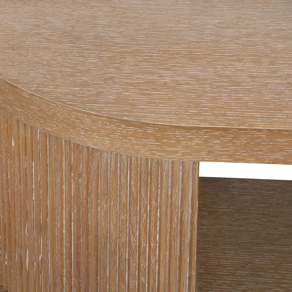 Atlas Console Table - Brown, Oak