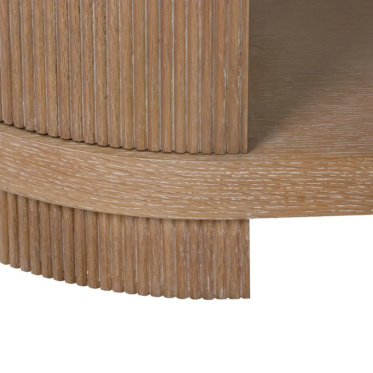 Atlas Console Table - Brown, Oak