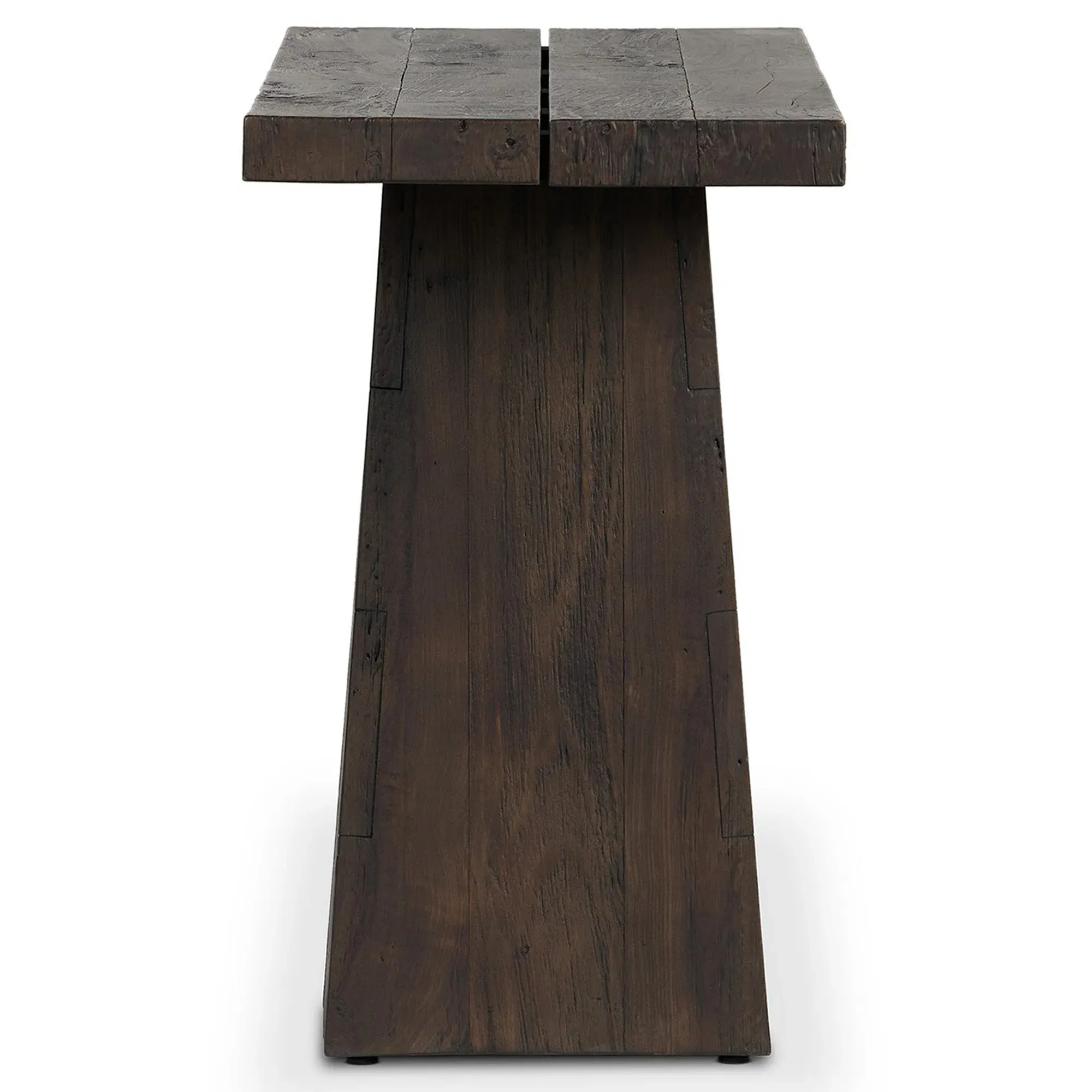 Atlas Rectangular Console Table - Smoked Alder