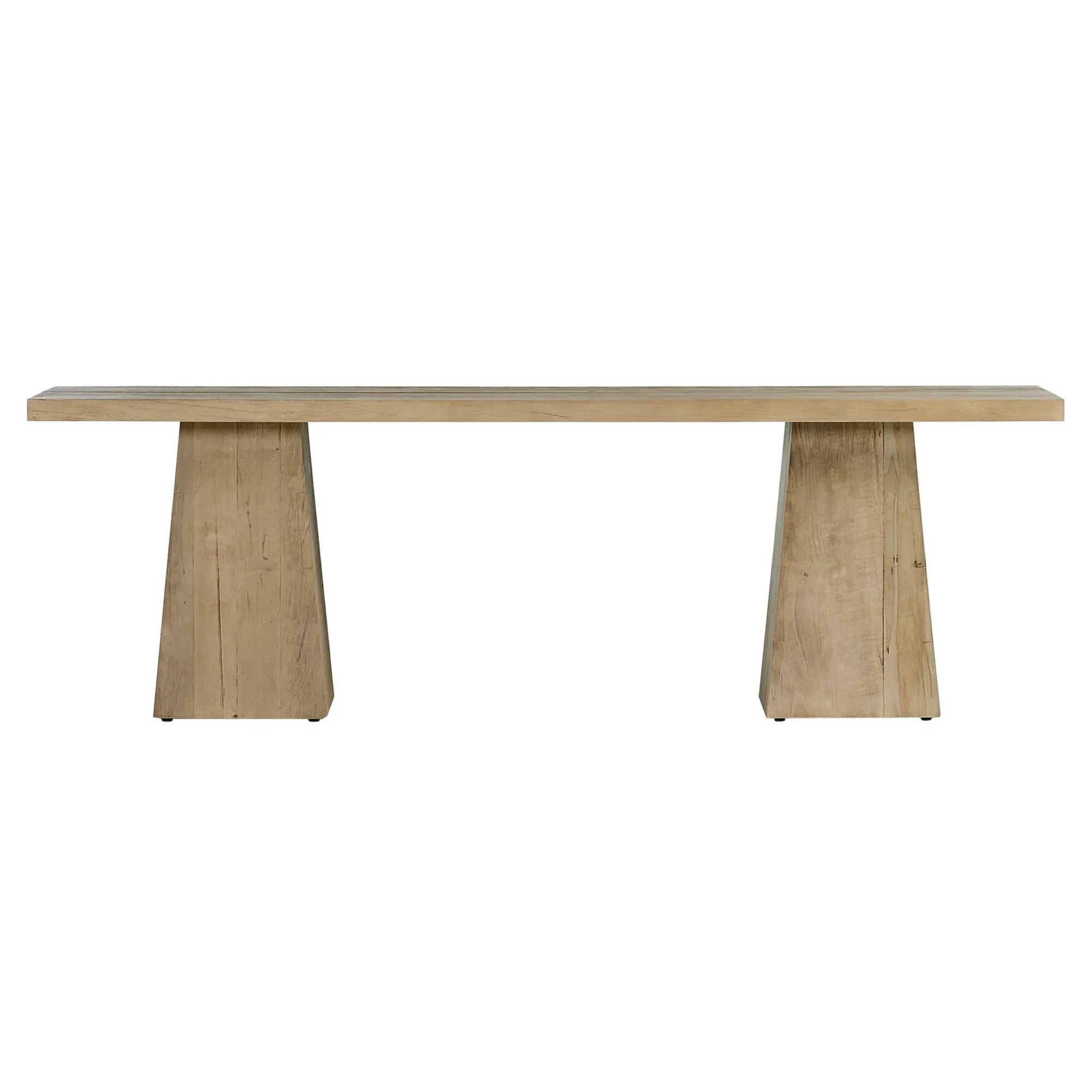 Atlas Rustic Lodge Rectangular Console Table - Bleached Alder