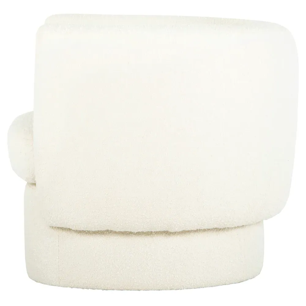 Aubriella Barrel Chair - White