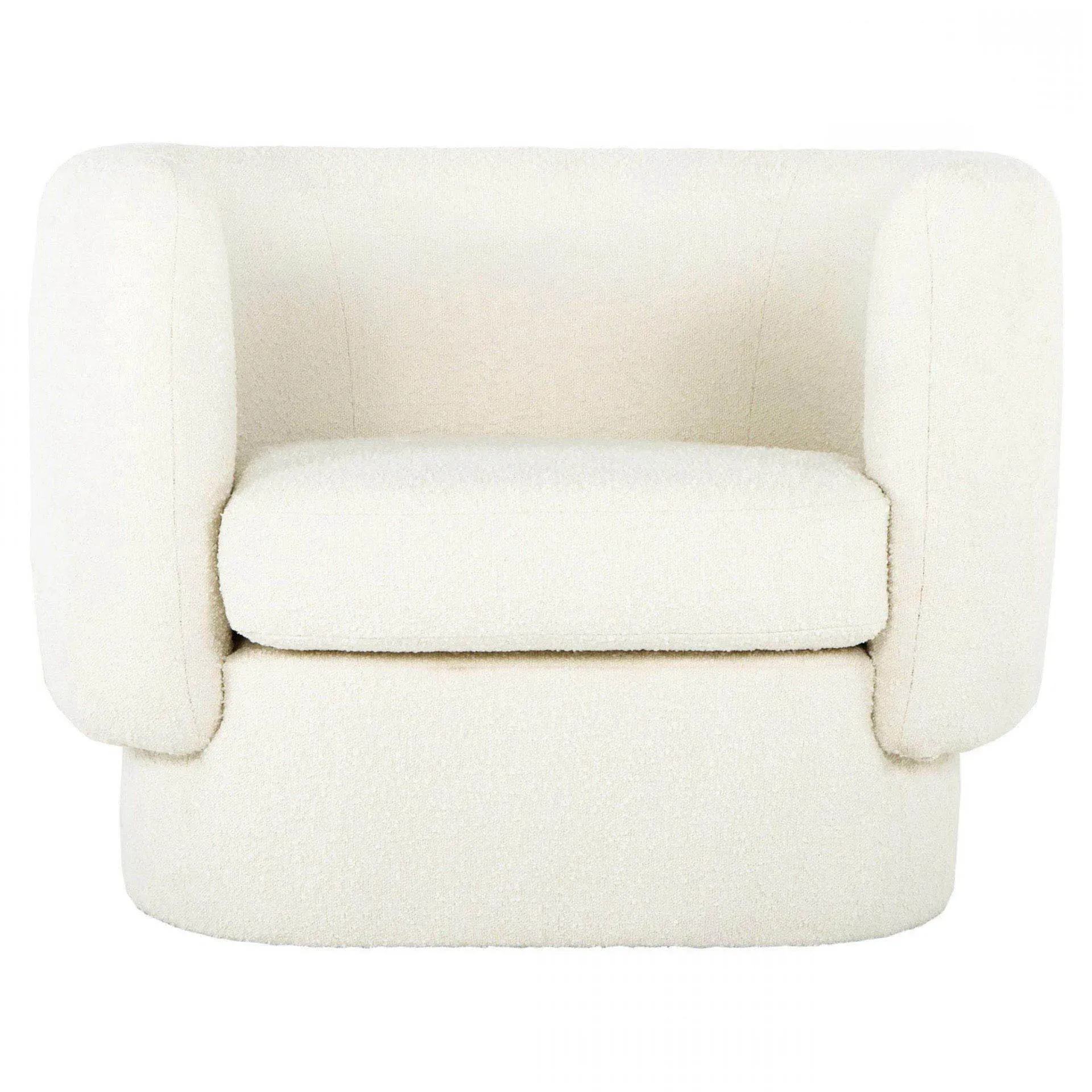 Aubriella Barrel Chair - White image