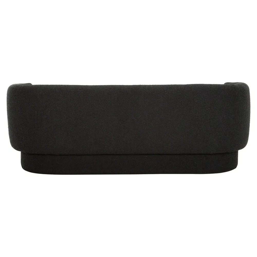 Aubriella Curved Sofa - Black