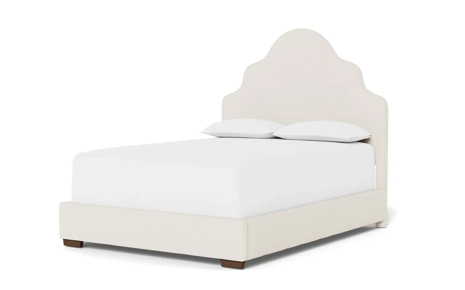 Aubriella Queen Size Bed Frame - Mascarpone