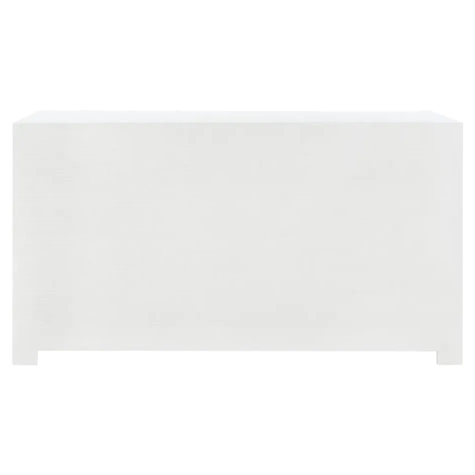 Audrey Double Dresser - White, Lacquer